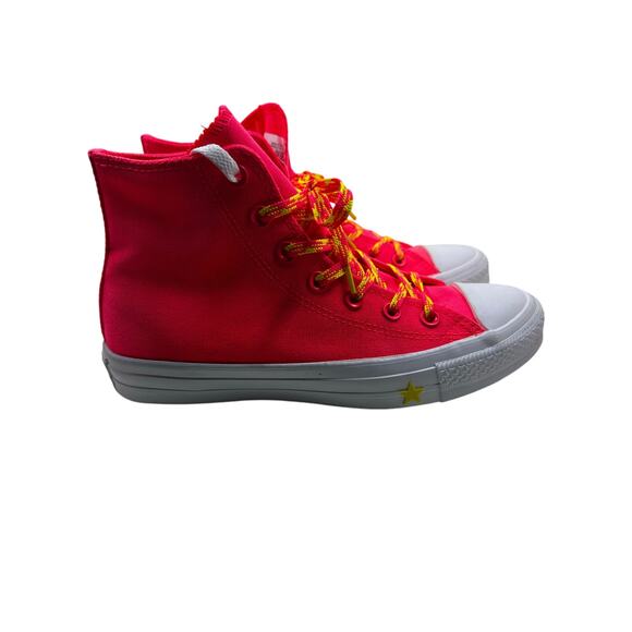 Converse Chuck Taylor All Star Hi Glow Up Pink High Top Sneakers Women’s 8 US - Picture 12 of 14